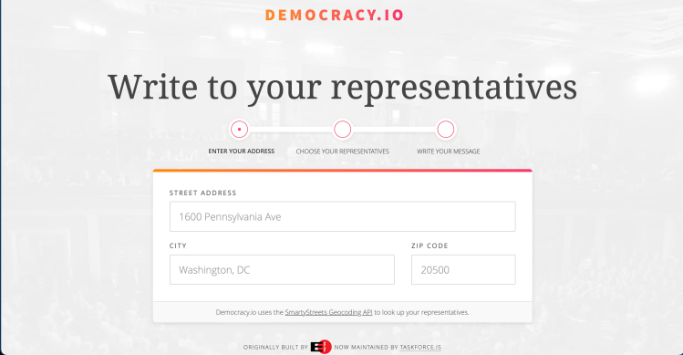 Six ways to send a message to your representatives